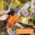 thumbnail image 5 of YNCE 12" Gas Chainsaw 25.4cc 2-Stroke Gas Powered Chainsaws, Cordless Chain Saw with Loop Handle for Wood Cutting and Tree Trimming, Low Emissions & Easy Maintenance, 5 of 8