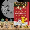 2023 Holiday Toys Advent Calendar For Kids, 24 Gift Pieces 24pcs Kawaii Pikachu Anime Figures Toy