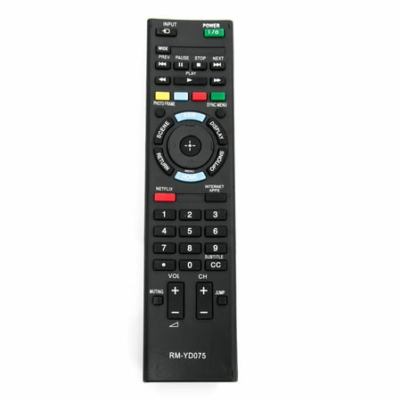 New RM-YD075 Remote for Sony Bravia TV KDL-55EX645 KDL-55EX640 KDL-40EX645