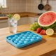 thumbnail image 5 of Molde de cubitos de hielo de silicona de 25 cavidades para bebidas de verano, cócteles, cocina, apto para lavavajillas, fabricante de hielo redondo, diseño que ahorra espacio., 5 of 7