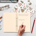 thumbnail image 4 of FORMRS 1-Subject Spiral Notebook 8" x 5" College Ruled 60 Refillable Sheet A5 Hard Cover, 2 Pack, Nordic Christmas House, 4 of 7