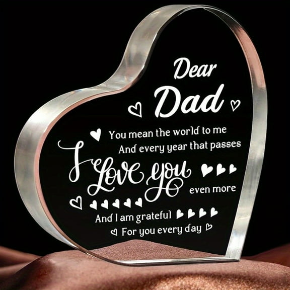 Gifts for Dad Christmas - Engraved I Love You Dad Keepsake - Dad Birthday Gifts from Daughter Son Gift Ideas for Best Dad Ever Presents for Christmas Valentines Anniversary Fathers Day