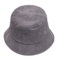thumbnail image 2 of CoCopeanut Women's autumn Corduroy Bucket Hat Men's Casual Bob Solid Warm Panama Hat Cap 2022 Ladies Wide Brim Sun Fishing Fisherman Hat, 2 of 6