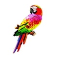 thumbnail image 3 of Figuras de loros artificiales de colores, estatua de bricolaje, accesorios para fotos, modelo de pájaro, , loro, guacamayo para jardinería, estilo B Baoblaze Estatua de loro, 3 of 7