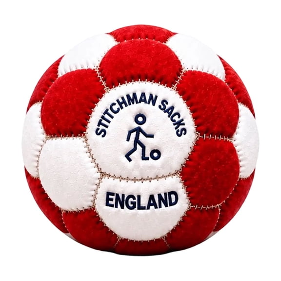 Footbag Dirt Bag Bean Bag Juggling Balls Kick Ball 1-Piece Red White England Soccer Target Toss Games Bean Bag Target Game Cornhole Game Toss