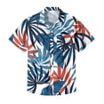thumbnail image 4 of Yiaimeir Men's Vintage Button Down Bowling Shirts Short Sleeve Summer Beach Shirt，Size M-3XL, 4 of 5