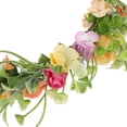 thumbnail image 6 of IBASETOY Flower Crown Hair Wreath Multi Color Floral Headwear Wedding Headdress for Bridal Charm, 6 of 8