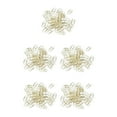 thumbnail image 2 of Baohd 100x Paper Clips Cute Metal Paperclips Office School Notebook for Gold 20mm 5Set, 2 of 6