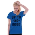 thumbnail image 4 of Up To No Good Wizard Map Funny Nerdy Womens Fitted Plus Size Graphic Tee Brisco Brands 3X, 4 of 5