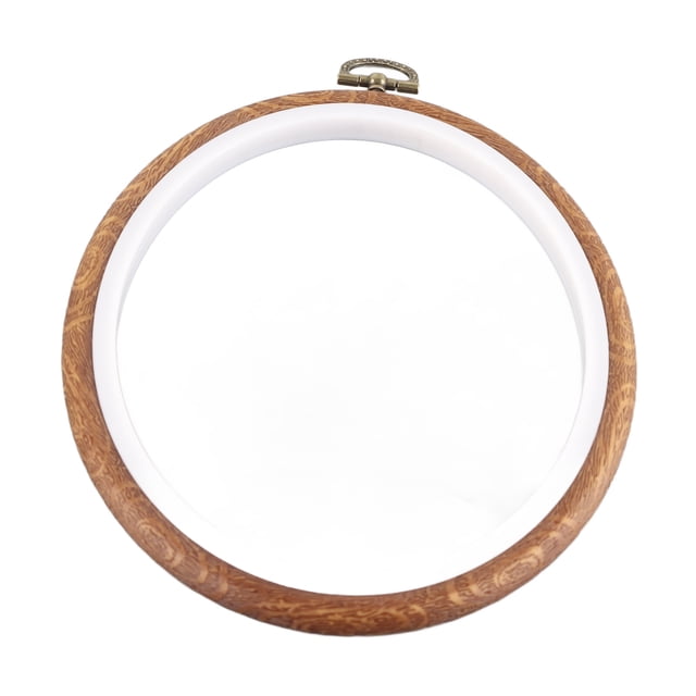 Wood Embroidery Hoop Wood Circle Crossing Stitch Hoop Rings for DIY Embroidery Sewing