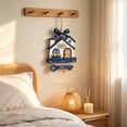 thumbnail image 6 of New Home Ornament 2026, New Home Gifts, Housewarming Presents, New House Gift, Welcome Home Gift, First Home Gifts, Home Sweet Home Decor, 4x4 inch, Housewarming Gift Presents, Wooden Home Ornament, 6 of 6