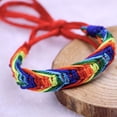 thumbnail image 1 of WRITWAA 10 Pcs Bracelets Tressés pour Filles Polyester Multicolore Durable pour Occasions de Festival, 1 of 8