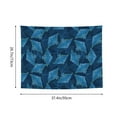 thumbnail image 3 of Bingfone Stingray Tapestry Wall Hanging Decor for Living Room Bedroom Dorm Classroom Office Decor 29x37 Inch, 3 of 8