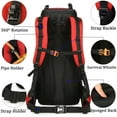 thumbnail image 4 of Sac à Dos de Voyage Randonnée Camping 60 L avec Housse de Pluie, Sac à Dos Résistant à l'Eau, Sac à Dos d'Escalade pour Hommes Femmes, 4 of 12