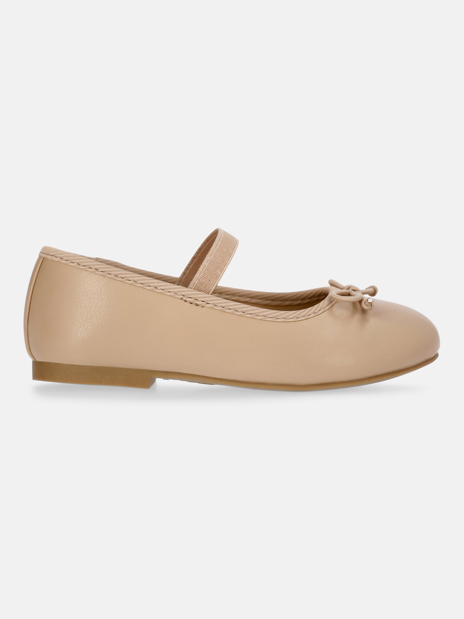 Wonder Nation Toddler Girls Bow Ballet Dress Shoes