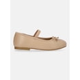 thumbnail image 2 of Wonder Nation Toddler Girls Bow Ballet Dress Shoes, 2 of 6