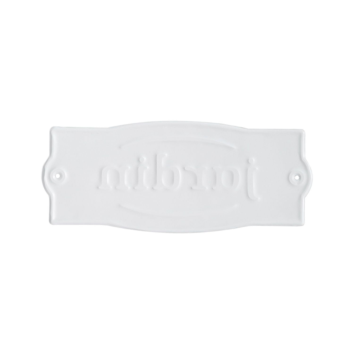 Enseigne en métal Hometrends - Jardin