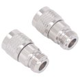 thumbnail image 1 of Adaptador RF, Adaptador N Hembra A N Macho De Cobre Puro Resistente A Altas Temperaturas Aislamiento De PTFE De 0 A 6 Ghz Para Antena, 1 of 7