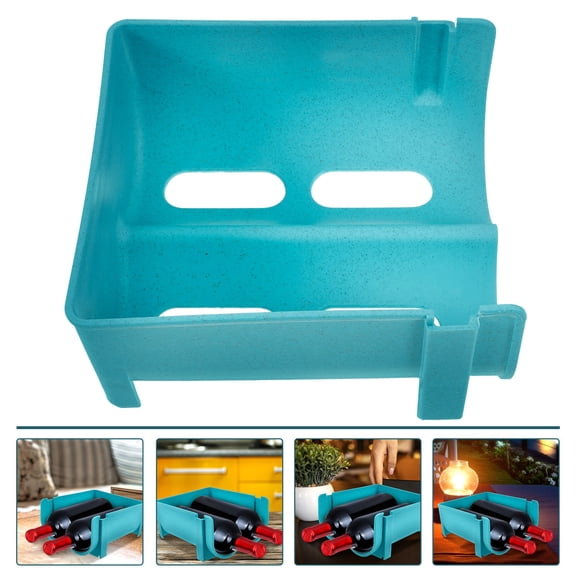 WHAMVOX Blue Stackable Beer Holder for Fridge Storage Made of PP Material Hold or Bottles