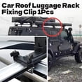 thumbnail image 3 of 4pcs Car Roof Mounting Rack Clip Cover With Easy Installation For Secure Luggage Storage 4pcs/set Versatile Roof Rack Bars U Bolts For Various Luggage Frames And Wide Compatibility 4x Convenient Roof, 3 of 9