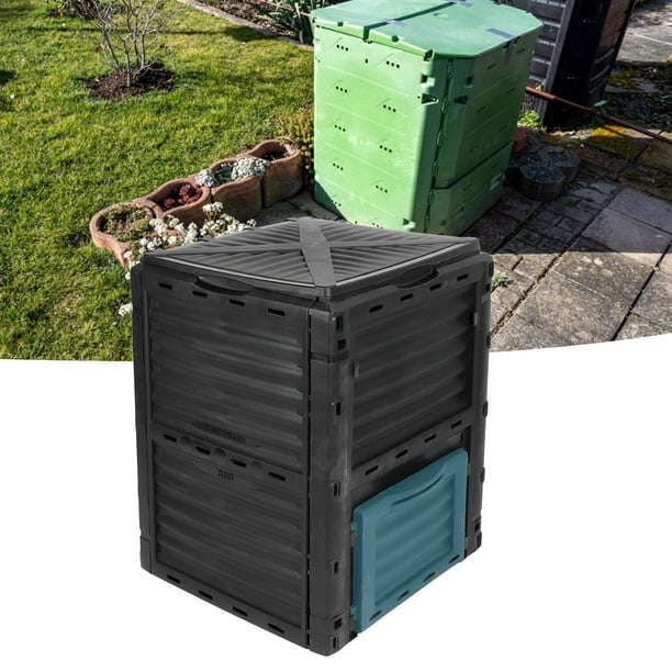 Bac à Compost, Bac à Compost Facile à Remplir Durable pour l'Extérieur 