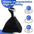thumbnail image 3 of Car 6 Speed Manual Gear Lever Stick Shift Knob with PU Leather Dustproof Boot for 1 3 Series F20 F30 2011-2016 RHD, 3 of 4