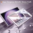thumbnail image 2 of Dteck for Samsung Galaxy S23 Ultra Case, [Full Camera Cover Protection] [Compatible with MagSafe] Magnetic Metallic Glossy Slim Clear Luxury Soft Case 6.8 inch,Light Purple, 2 of 5