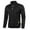 Black, variant on Men's Quarter Zip Pullover Lightweight Neck Polo Sweater Long Sleeve Warm Fall Winter Pullover Sweaters