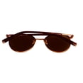 thumbnail image 2 of John Varvatos Mens Gold Tortoise Round Metal Sunglass, Green Lens V518, 2 of 8