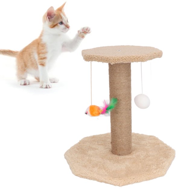 Grand Chaton Griffoir, Chat Interactif Grattant Griffe Grincement pour l'Intérieur