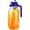 Blue, variant on 64oz Glass Pitcher with Lid, 2 Quart Mason Jar Pitchers with Lid and Spout, Wide Mouth Breast Milk Pitcher Glass Jug Sun Tea Pitchers, Cold Brew Coffee pitcher, Fridge Container for Water, Juice, Tea