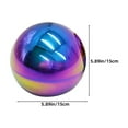 thumbnail image 2 of Gouttes de Pluie 2 Pcs Ballons en Acier Inoxydable pour Décoration de Jardin Extérieur, 2 of 8