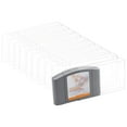 thumbnail image 4 of 15PCS Clear Box for N64 CARTRIDGE PROTECTORS Side Opening Clear Box Sleeves Case Nintendo 64, 4 of 6