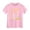 Light Pink, variant on OOOUM Boys Birthday 4Th T Shirt Kids Letter Print Short Sleeve Casual Tops Breathable Relaxed Fit Summer Tees Orange 10-11 Years