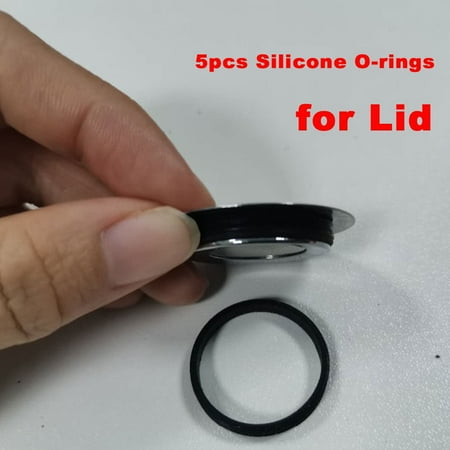 

Refillable Capsule Stainless Steel Coffee Accessories Espresso Scoop Aluminum Foil Silicone Ring For Nespresso Coffee Machine
