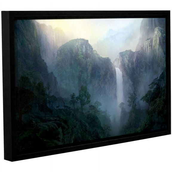 ArtWall Philip Straub "Afternoon Light" Gallery-wrapped Floater-framed Canvas