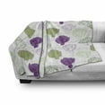 thumbnail image 3 of Artichoke Soft Flannel Fleece Throw Blanket, Sketch Style Vegetables Hand Drawn Style Exotic Tasty Healthy Food, Cozy Plush for Indoor and Outdoor Use, 50" x 70", Lime Green and Purple, by Ambesonne, 3 of 6