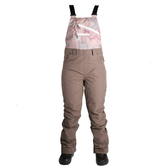 Ride Emerald Bibs Womens Taupe Swirl M