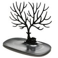 thumbnail image 4 of Retro Bird Tree Stand Jewelry Earrings Necklace Ring Show Rack Holder Display, 4 of 9