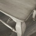 thumbnail image 4 of Homestyles Mountain Lodge Wood Dining Chair Pair in Gray, 4 of 9