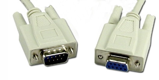 50Ft DB9 Male to Male Serial Cable