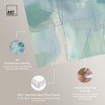 thumbnail image 4 of Lilly Pad Abstract I Canvas Coastal Farmhouse Wall Art by Art Remedy, Gallery Wrapped, 24" x 24", 4 of 7