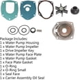 thumbnail image 7 of EPOTOOR 817275A5 Water Pump Impeller Repair Kit For Mercury Alpha Mercury 225/250/300 HP, 7 of 7