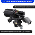 thumbnail image 5 of Rhd Front Windshield Wiper Motor Assy For Land Cruiser 1990-2006 85110-60180 8511060180, 5 of 5