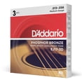 thumbnail image 1 of Cuerdas para guitarra D'Addario Phosphor Bronze EJ17-3D 13-56 Med 3Pk, 1 of 5