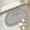 Gray, variant on Qiopertar Cute Kittens Diatomaceous Earth Bath Mat, Fast Drying Non-Slip Bathroom Rug, Cats Shaped Absorbent Floor Mat for Kitchen Sink Shower Entrance