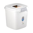 thumbnail image 3 of DEELLEEO Rice Buckets Airtight Rice Dispenser ，Cover Rice Bucket for Cereal Grain Flour Rices Beans Pet Food CountertopLarge Rice Storage Container with Lid Proof Household Cereal on Cl, 3 of 9