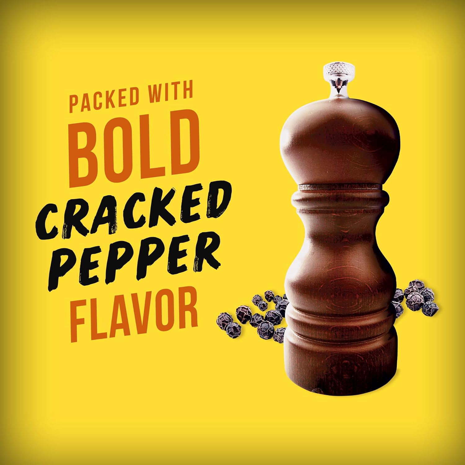 BIGS CRACKED PEPPER Sunflower Seeds, Keto Friendly Snack, 5.35 Oz. Bag (Box of 12)