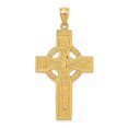 thumbnail image 1 of 14K Yellow Gold Celtic Cross Pendant, 1 of 2