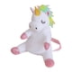 thumbnail image 1 of EeaseMX Mochila de unicornio arcoíris con dibujos animados, monedero, peluche decorativo, mochila escolar blanca para niñas pequeñas., 1 of 7